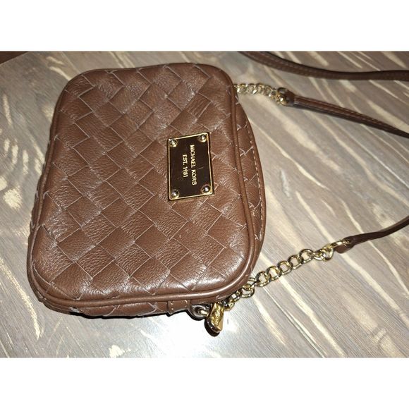 Michael Kors Cross-body Purse Hand bag Small Size - Picture 3 of 11